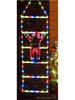 Santa Claus Climbing Ladder Christmas String Lights