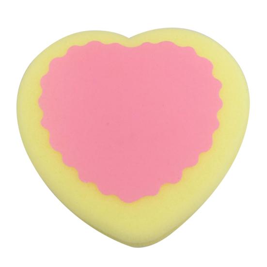 Unisex Painless Depilation Sponge Heart Round Water Drop Shaped Hair Remover