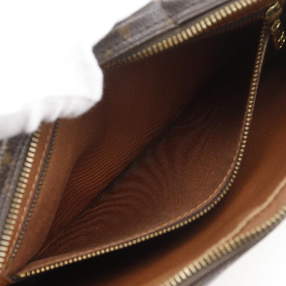 LOUIS VUITTON Marly Dragonne Business Bag M51825 vintage Brown Monogram canvas unisex Used