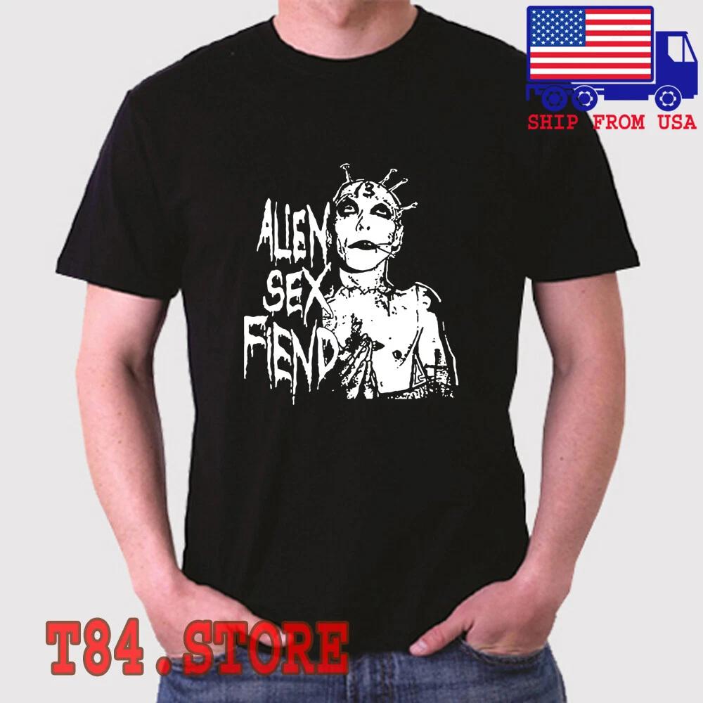 Men s and Women s T-shirts Alien Sex Fiend S