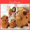 Creative Lotus Capybara Cute Animal Plush With Pp Cotton For Gift For Teens