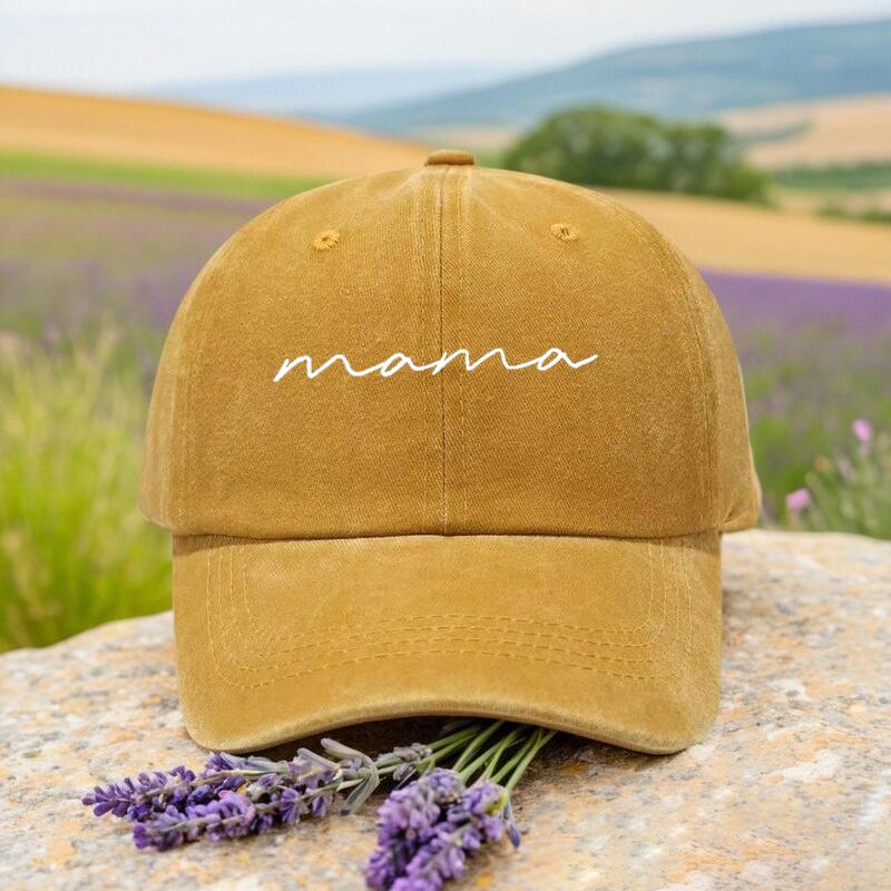 Trendy Printed Mama Baseball Cap for Unisex And Women Suitable for Outdoor Casual Wear