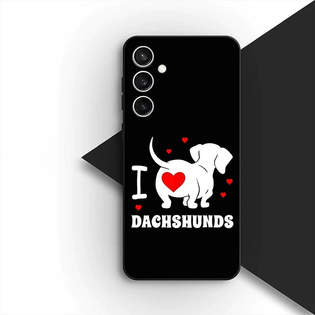 for Samsung Galaxy S10 S8 S9 Plus A33 A34 A31 70 A71 A72 Note 20 9 8 S10E Phone Case Yorkshire Terrier Yorkie Dachshund Dog