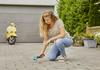 GARDENA Combi System Patio Product Up to 25 2-in-1 Weeder, Turquoise/Silver, 3607-20. Warranty Years.
