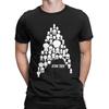 Stars Treks Federation Fleet Delta Silhouette T-Shirts Men movie Cool Pure Cotton Tees Round Neck Short Sleeve T Shirt Gift Tops
