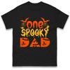 One Spooky Dad Halloween T Shirt Horror Night Party