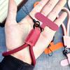 Trendy Miu-Style Woven Multi-Functional Phone Lanyard and Wristlet Charm