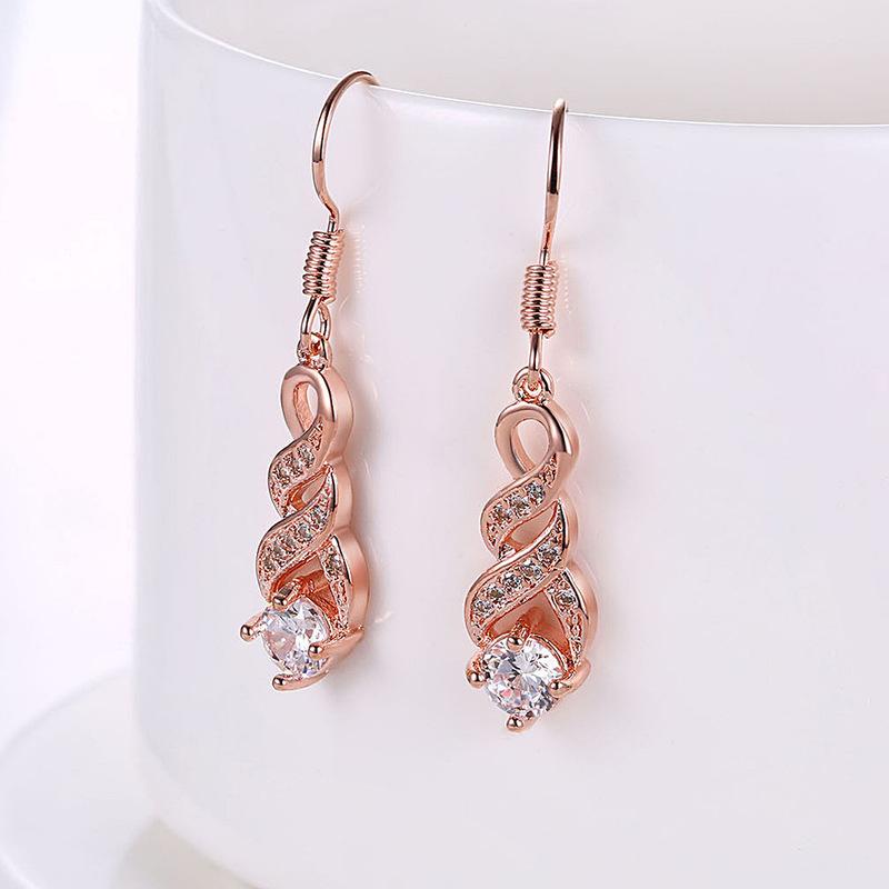 925 Sterling Silver  Moissanite Dangle Drop Earrings  For Women Pass Diamond Tester Bride Wedding  Earrings Fine Jewelry Gift