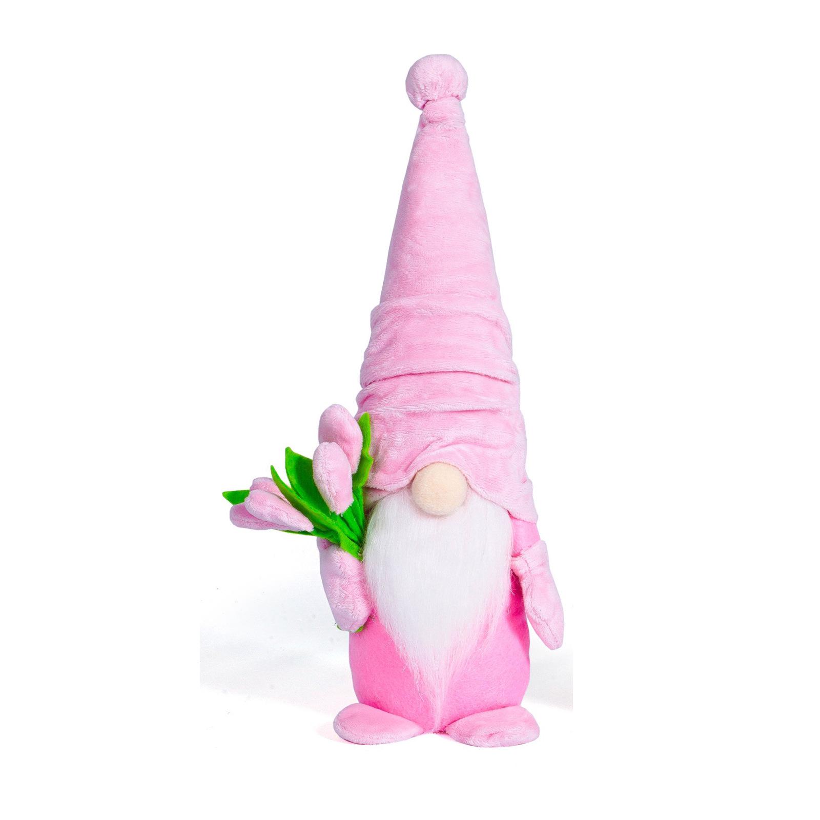 Mother s Day Tulip Faceless Doll Gnome Decorations