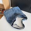 Lässige Denim-Tasche, weibliche Studenten-Umhängetasche, Jugend-Umhängetasche