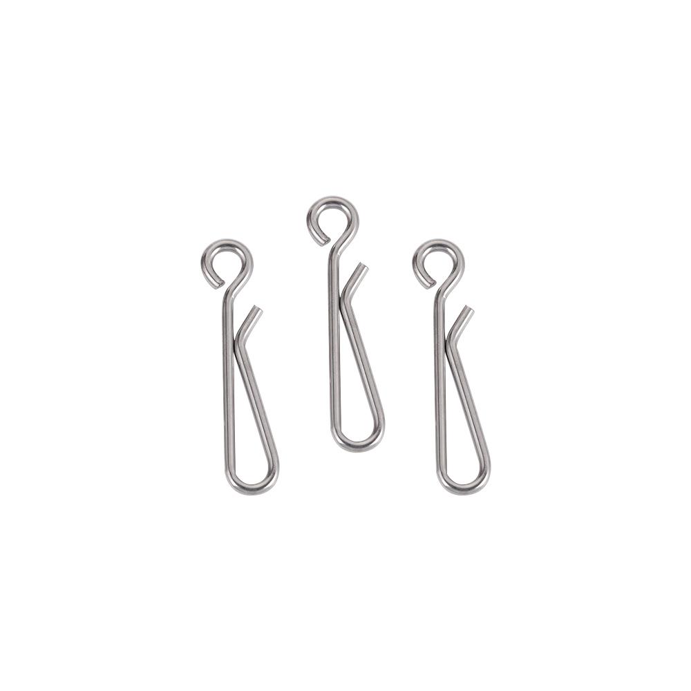 Useful Metal Barrel Swivels Quick Hanging Fishing Accessories Connector Snap Swivel Connecting Tackle Tool