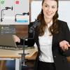 ZealSound Desktop Microphone StandArm for Condenser Microphones, Includes 38" to 58" Thread Adapter, Strong Mounting Position, Desk Arm Style,