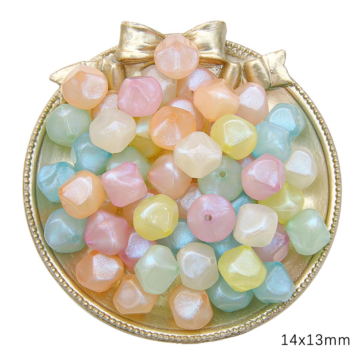 

Акриловые прозрачные синие светящиеся бусины для DIY ожерелье, браслет, серьги, изготовление ювелирных изделий, аксессуары для рукоделия 14x13mm 500g