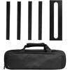 GOKKO Ultralight Guitar Effect Board Pedal Board Sturdy and Durable with Storage Bag (S-400X125X2...
