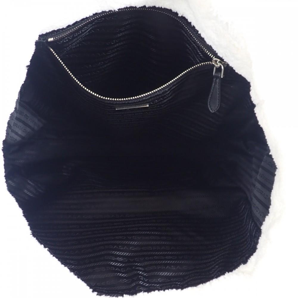 Prada 1BG130 Tote Bag White Women