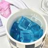 Squeeze Ice Block Toy Miniature Simulation Blue Ice Block Stress Reilef Summer Reusable Squeeze Toy