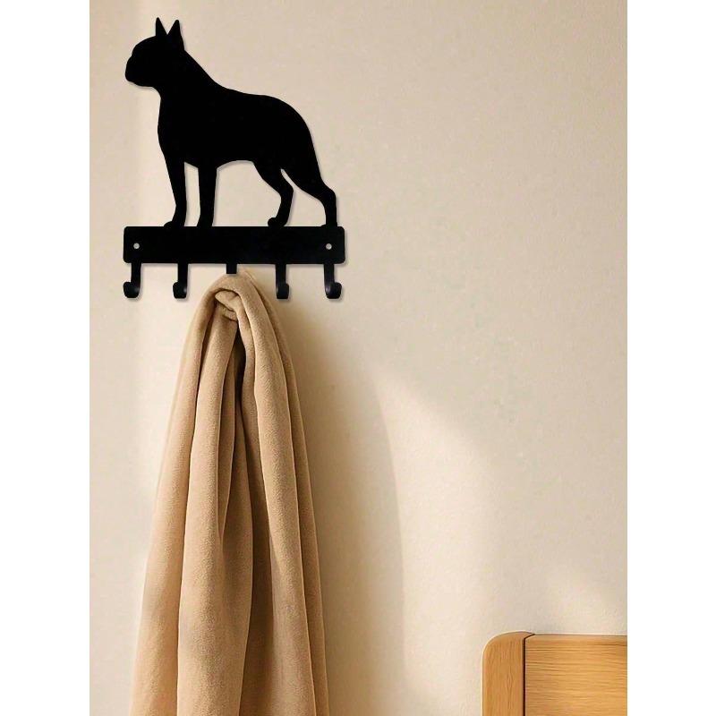 Dog Wall Hooks Set Rustproof Metal Coat Rack Kawaii Room Aesthetic Unique Gift