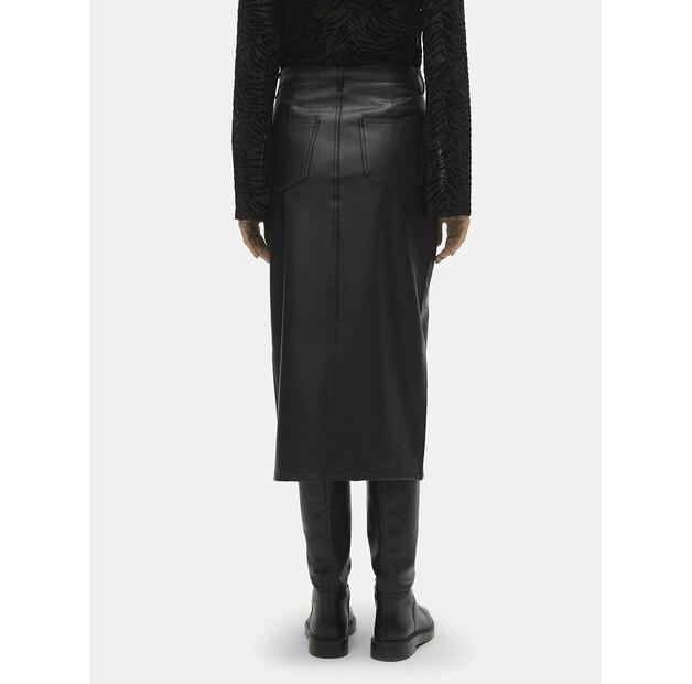 Vero Moda Veri Faux Leather Skirt