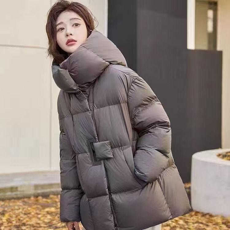 Small High-end White Duck Down Short Thickened Down Jacket Women's New Winter Temperament Socialite Jacket
