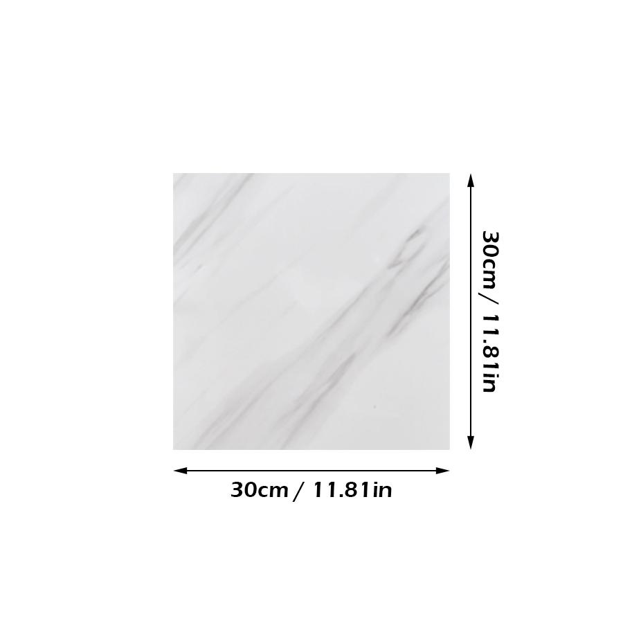Sheet Paper 30cm*30cm Adhesive Wall Wallpaper Imitation Ceramic Tiles Bathroom Peel and Stick Wallpaper Waterproof Wall Stickers