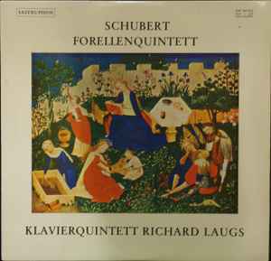LP Record KLAVIER QUINTETT RICHARD LAUGS - Schubert Klqavierquintett A Dur Op1 SM007003 SASTRUPHON Germany Classical Used