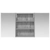 Bathroom Cabinet Set 3 Pcs 100 X 10.5 X 50 Cm Particleboard