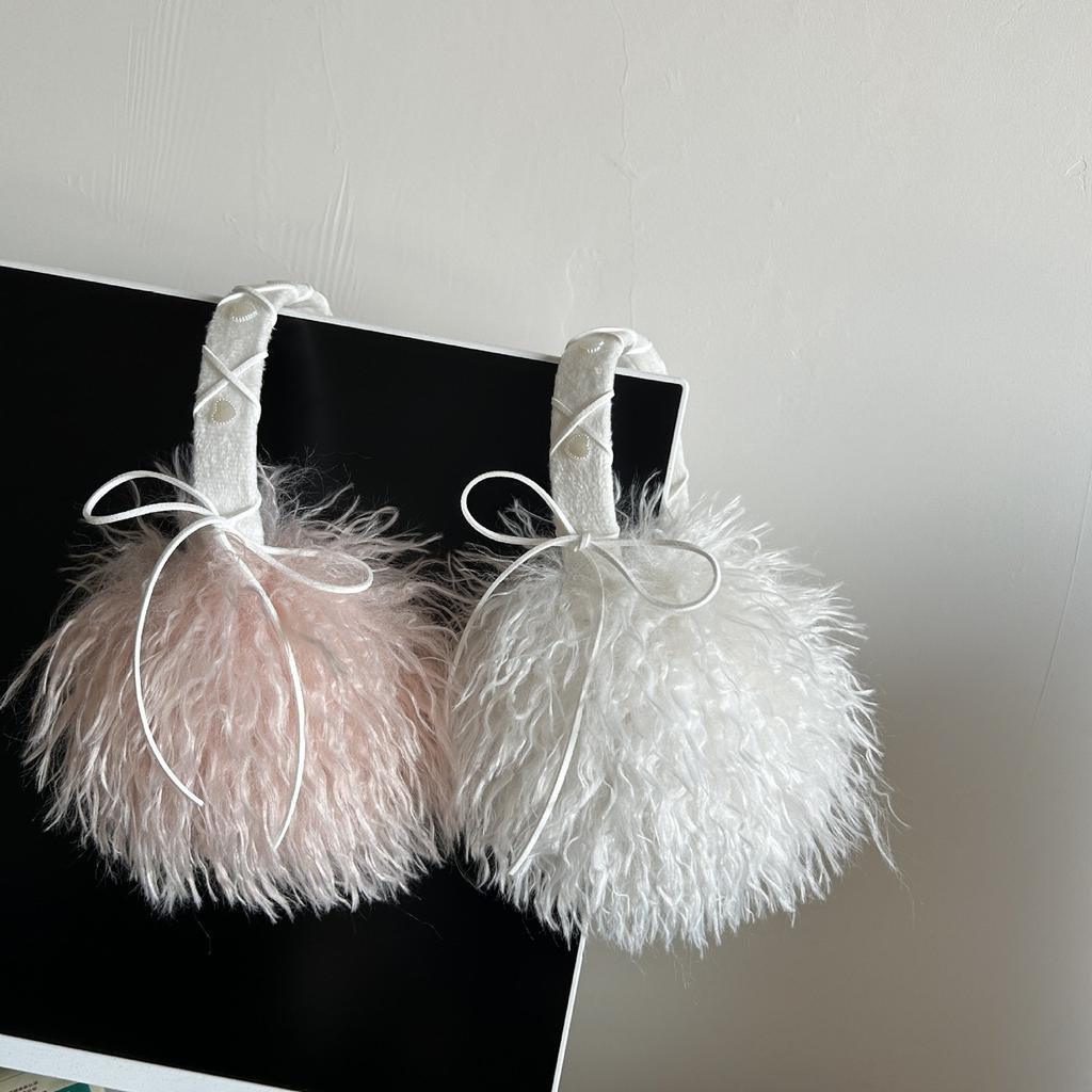 Lovely Winter Earmuff Soft & Warm Ear Covers for Women Teens Girl Furry Plush Ear Protectors Outdoor Activity Ear Muffs
