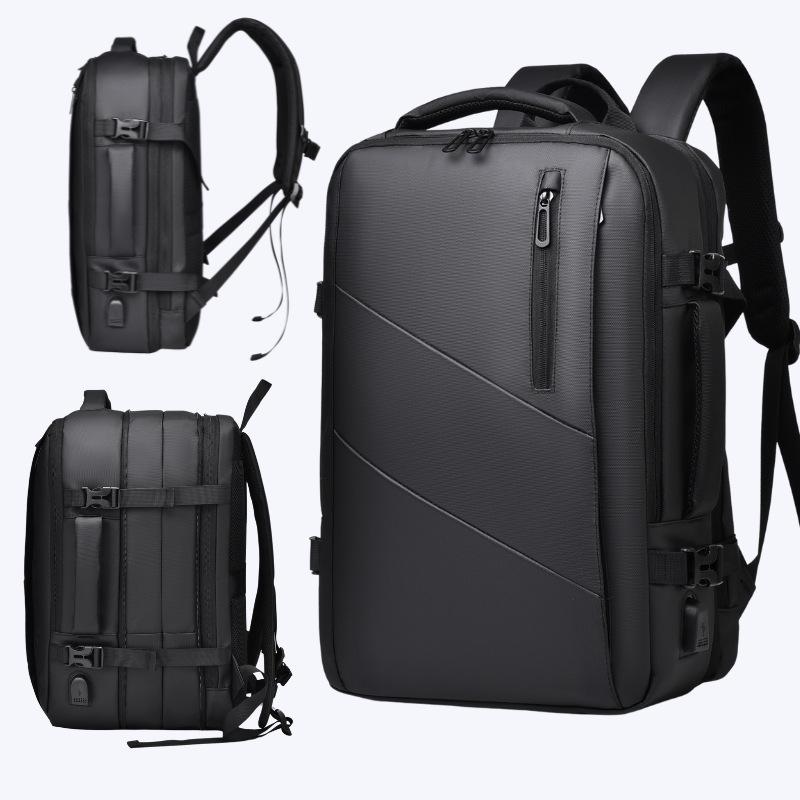 Men's Large Capacity Travel & Business Backpack for Commuting and Short-Distance Trips
