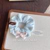 Soft Knitted Collection Autumn Winter Sweet Scrunchie Polka Dot Floral