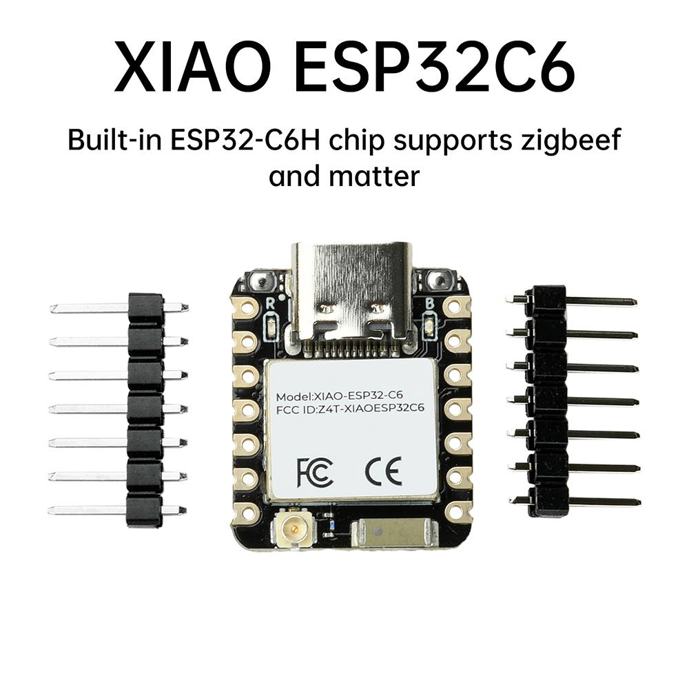 

ESP32-C3 ESP32-C6 WiFi BT Development Board XIAO Seedstudio Zigbee Smart Home IoT Type C Low-Power Mini Development For Arduino