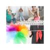 Rhythmic Movement Scarves, Chiffon Scarves, Set of 6 Colors, 60cm X 60cm, Organza, for Children, Music, Dance, Preschool, Kindergarten, and Seniors