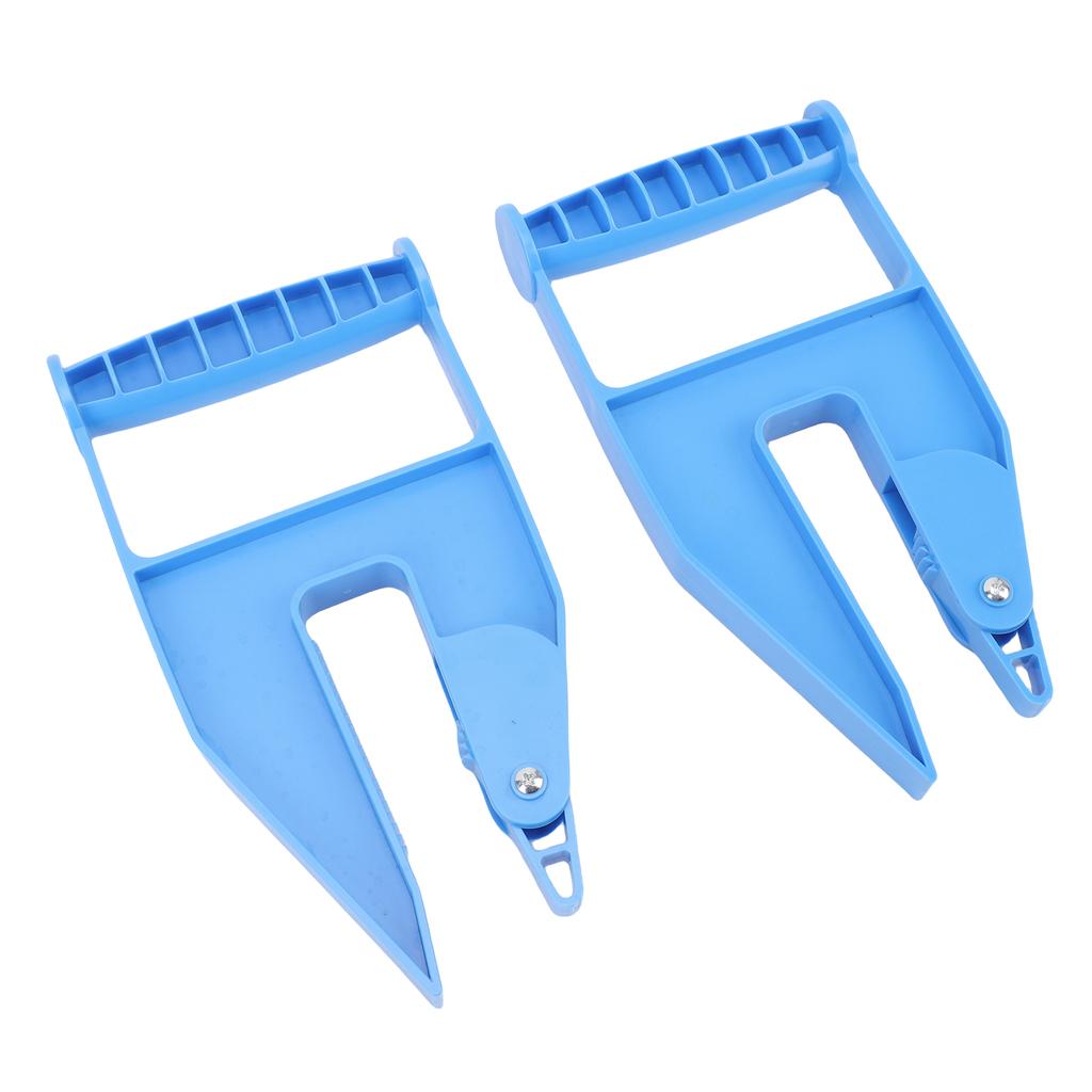 2PCS Horse Stall Mat Grippers Ergonomic Mat Handlers Mover Tool for Stable Gym Barn Trailer