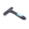 Dog Grooming Rake Steel Comb for Short or Long Hair Pets 2-in-1 Pet Combing Kit DeShedding Tool for Dogs Rabbits Cats Animals