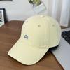 Fashion Hat Spring and Summer Cute Clouds Embroidery Baseball Cap Women's Wide Brim Show Small Face Versatile Cap Big Head Circumference Hat Trend