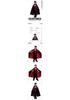 Children's Halloween horror vampire costume, little boy vampire stage show cosplay costume