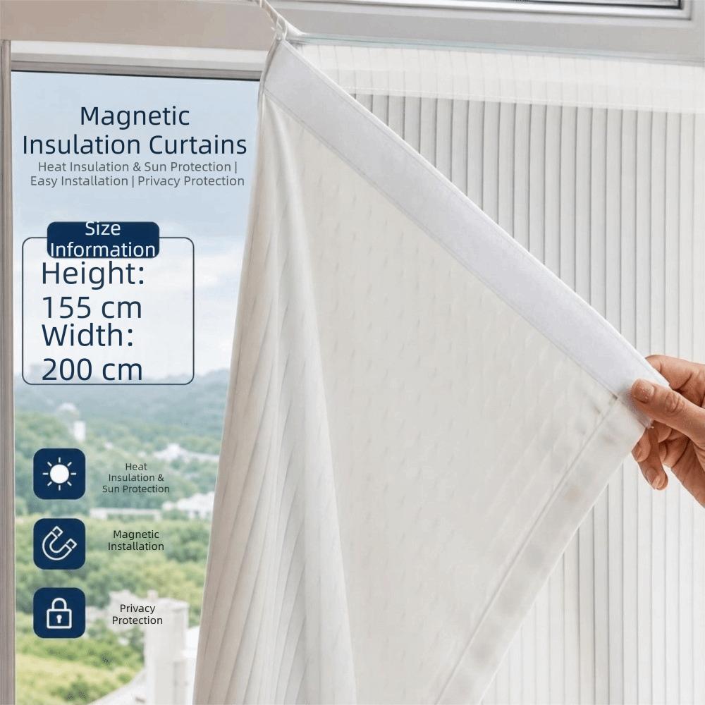 White Self-Adhesive Curtains Velcro Self-Adhesive Privacy Sheer Curtains Living Room Blinds