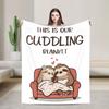 This Is Our Cuddling Blanket Funny Sloth Blanket Quality Warm Comfy  Throw Blanket Autumn Travel Outdoor Novelty Bedspread