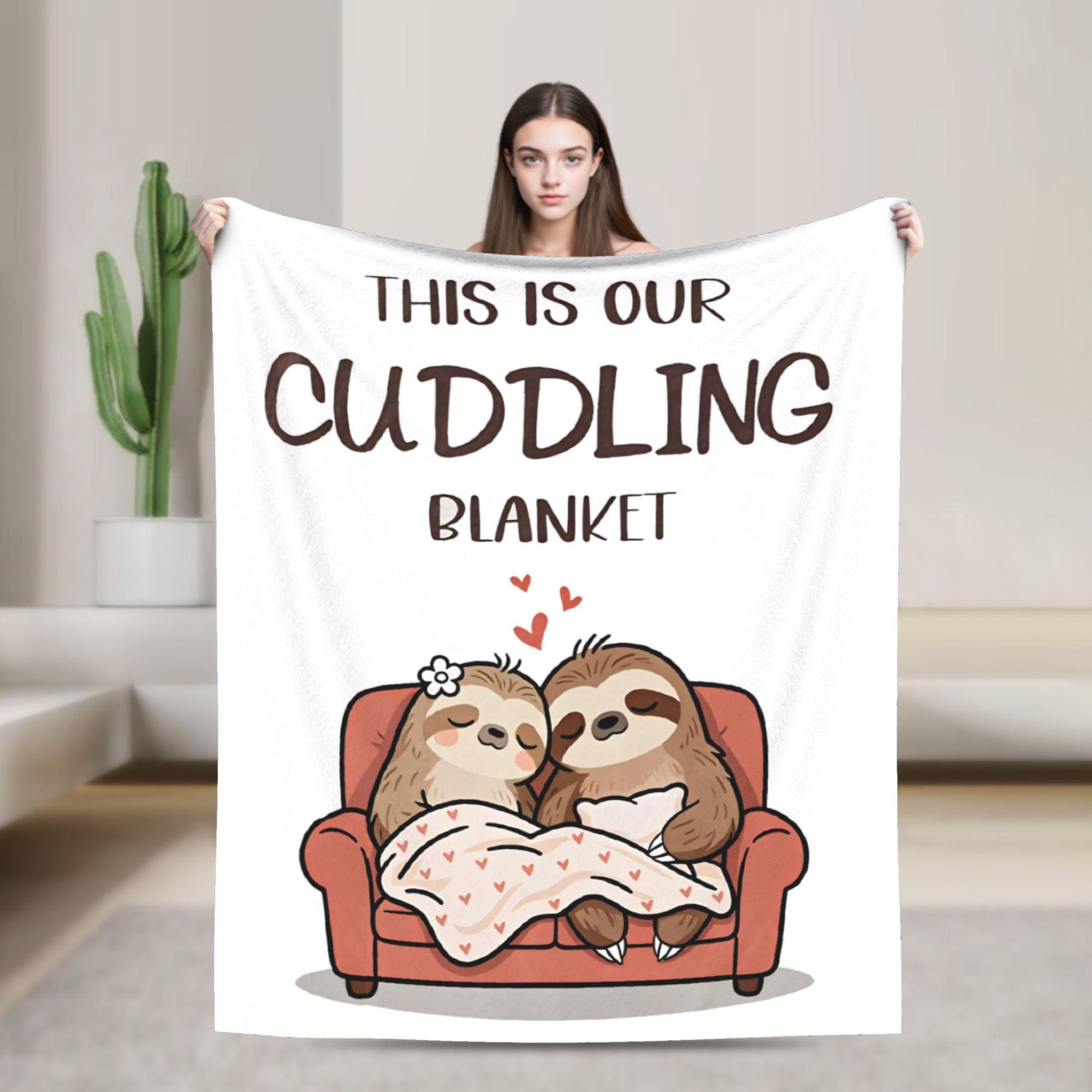 Funny Cat She is just Resting Her Eyes Warm Blanket  Pattern Travel Car Throw Blanket Home Decor Flannel Bedspread Sofa Cover 75x100cm (30x40inch)