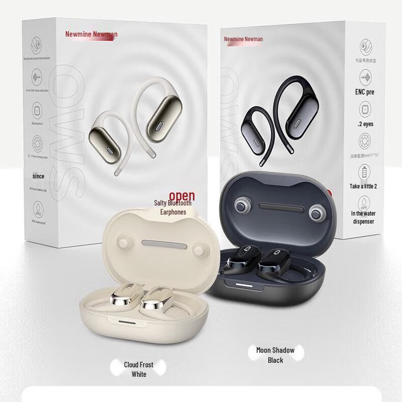 

Newman TWS-R7 Open-Ear Bone Conduction Wireless Bluetooth Headphones with Directional Sound