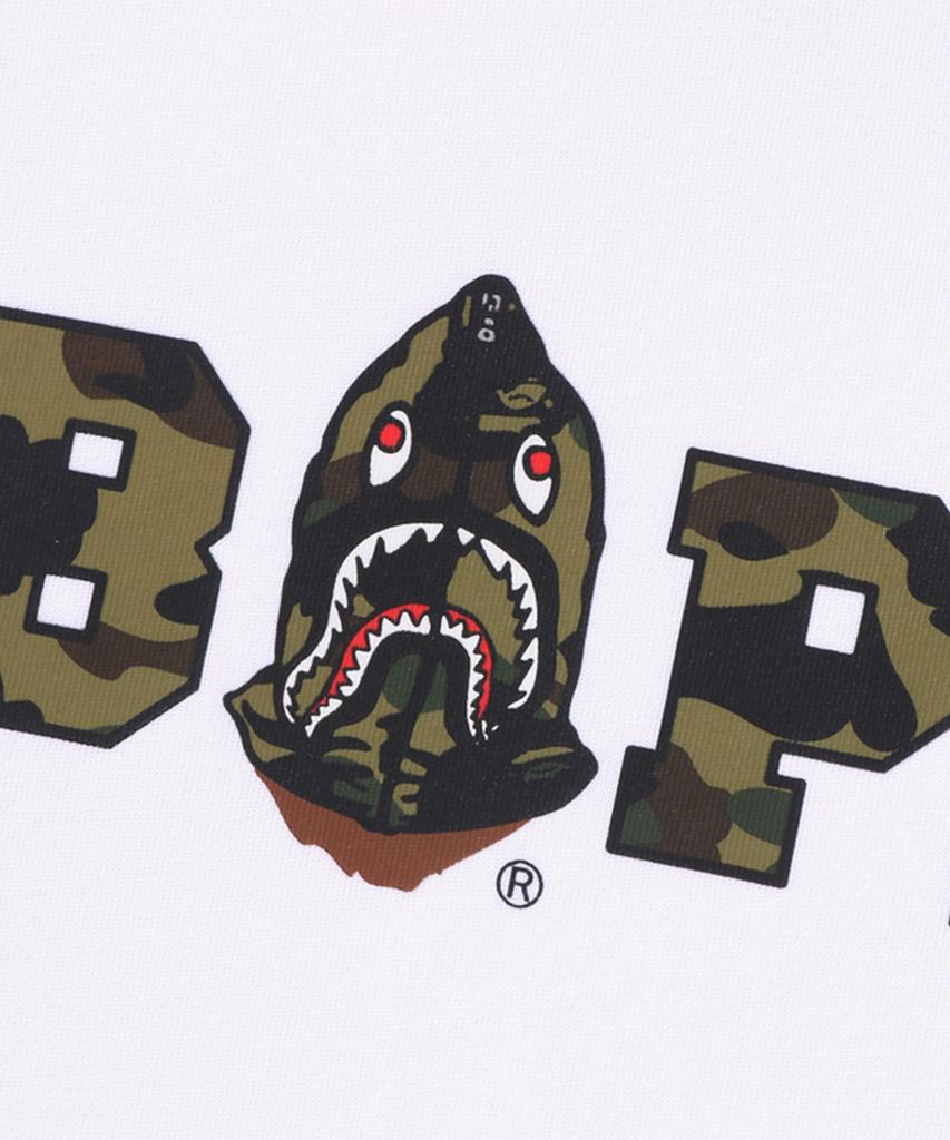 Beipeu First Camo Bape Logo Relaxed Fit T-Shirt (M) White