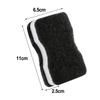 5PCS Sponge Rub Black Dish Sponge Scouring Pad Kitchen Cleaning Sponge Wiping Loofah Household Merchandises Cleaning Brushes