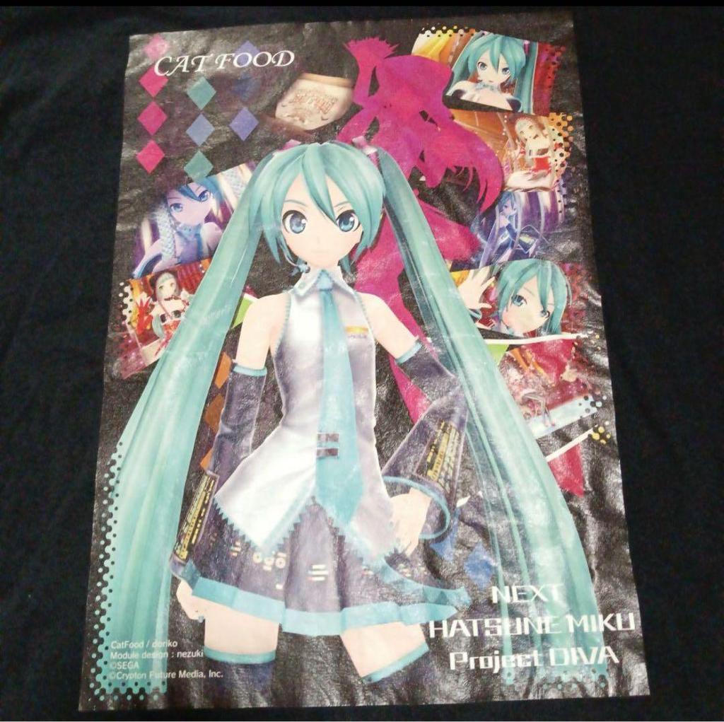 [USED] Rare Hatsune Miku Official Sega Niconico Chokaigi Character T-shirt Anime Vocaloid
