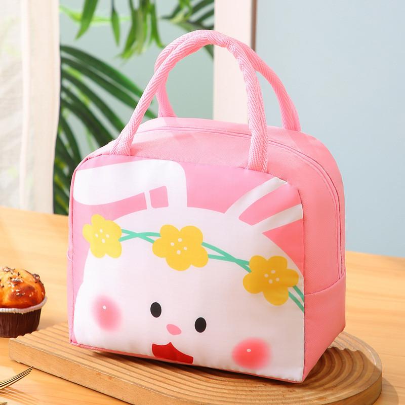 Cute And Fun Oxford Cloth Lunch Box Bag For Food Drinks And Snacks Multi-purpose