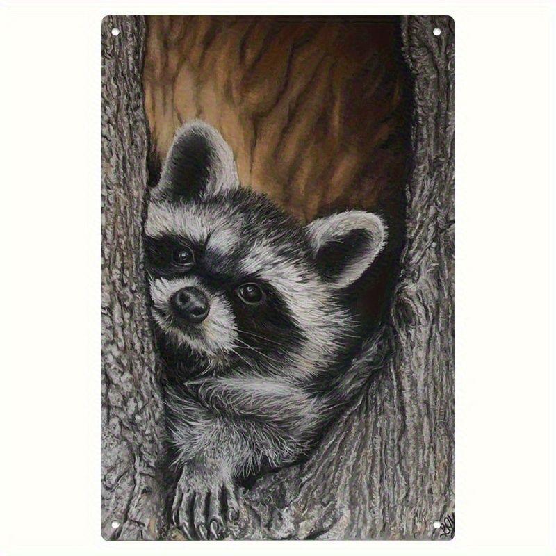 Retro Metal Sign Cute Pets Wall Decor Tin Plate Art for Living Room Bar Cafe