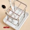 Stainless Steel Stainless Steel Toothbrush Holder Simple Design Toothbrush Toothpaste Stand  Home
