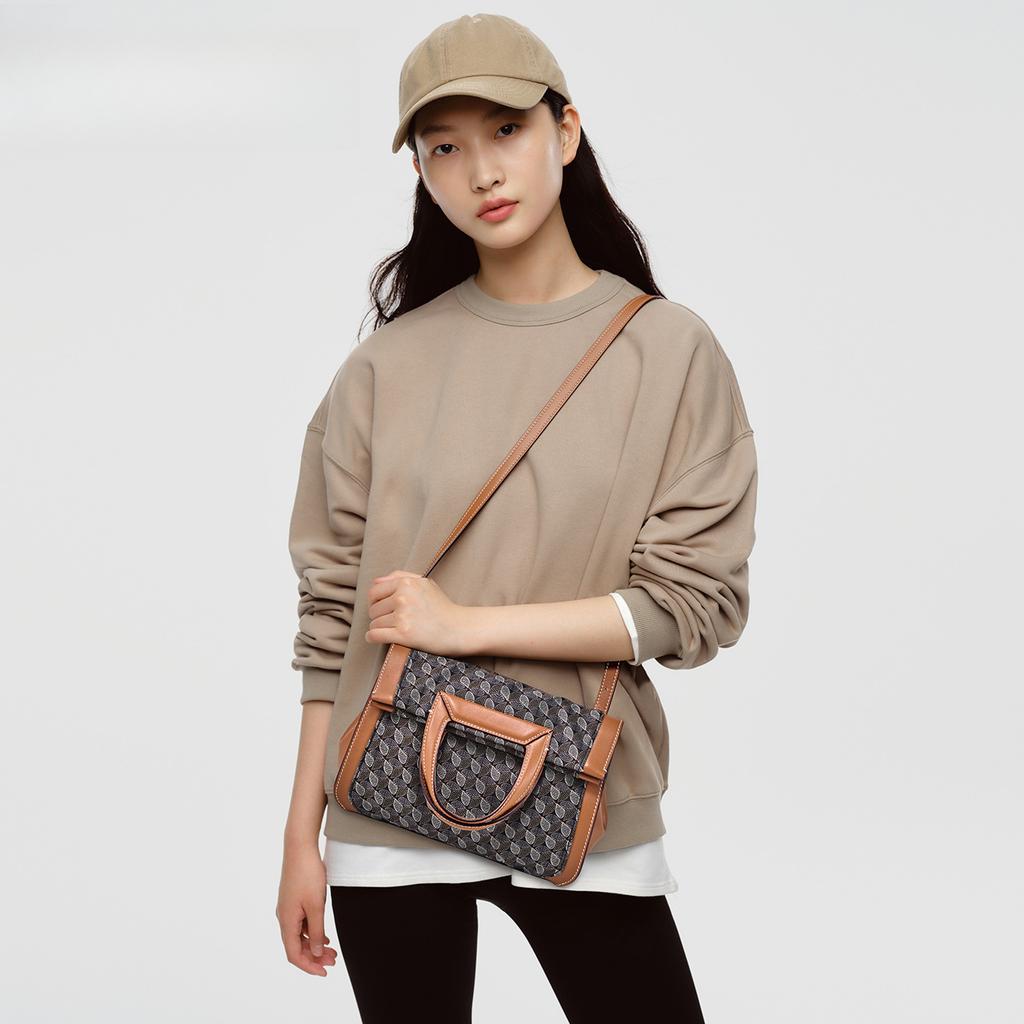 Folding Bags, Women's Bags, Monogram Single-shoulder Bags, Lucky Charm Bags, Briefcases, Handbags, Neutral Commuter Bags