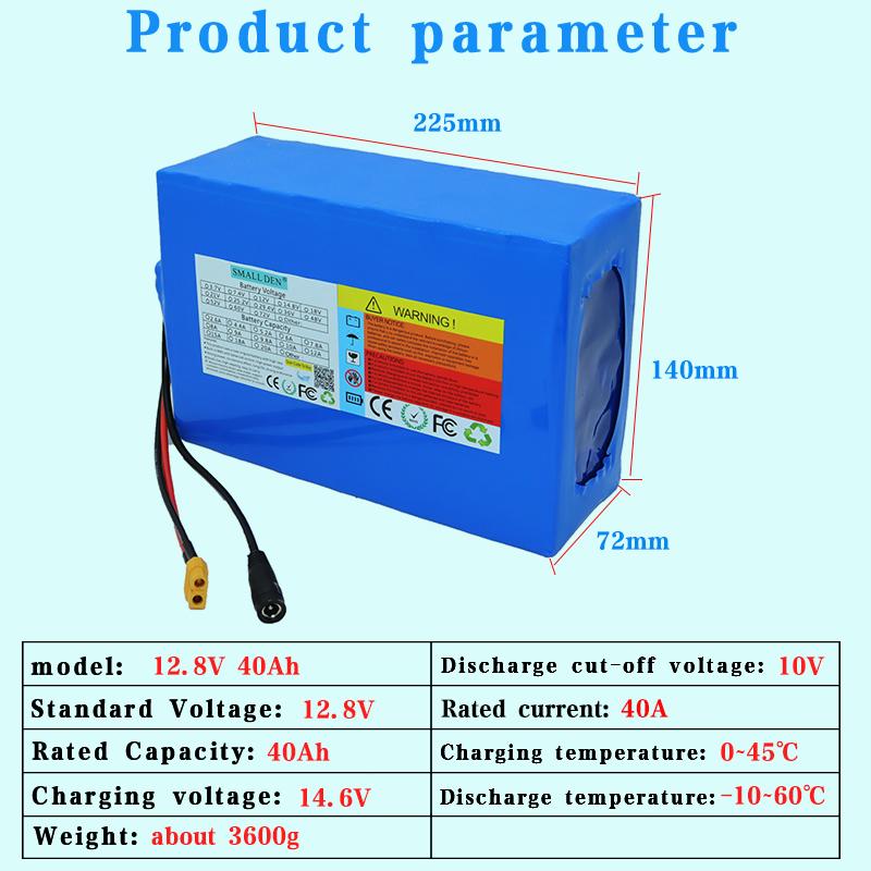 12V LiFePO4 Battery 14AH 14AH 21AH 28AH 35AH High-capacity 4S-32700 with BMS for Outdoor Solar Power Supply Toy Cars