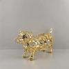 European Style Light Luxury Gold Hollowed Out Lion Horse Elephant Animal Sculpture Living Room Metal Decoration Home Accessories