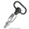 Quick Detach Swivels Stud Mount Base Adapter Kit with 2 1/4'' & M6 Screws + Wrench for Tripod Gimbal Strap QD Sling Mount Swivel