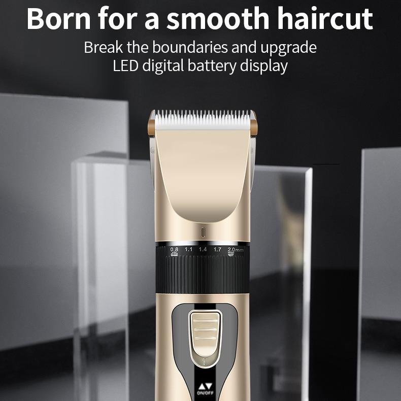 Professional Electric Hair Clipper for Salon & Home Use – Ideal for Bald and Oil Head Styles, Men's Grooming Tool